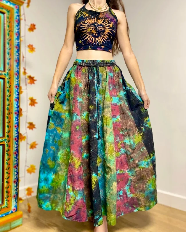 Aurora Tie-dye Maxi Skirt