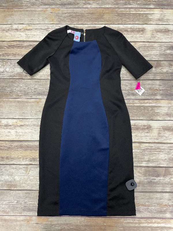 Dress Work By Cme In Black & Blue, Size: S