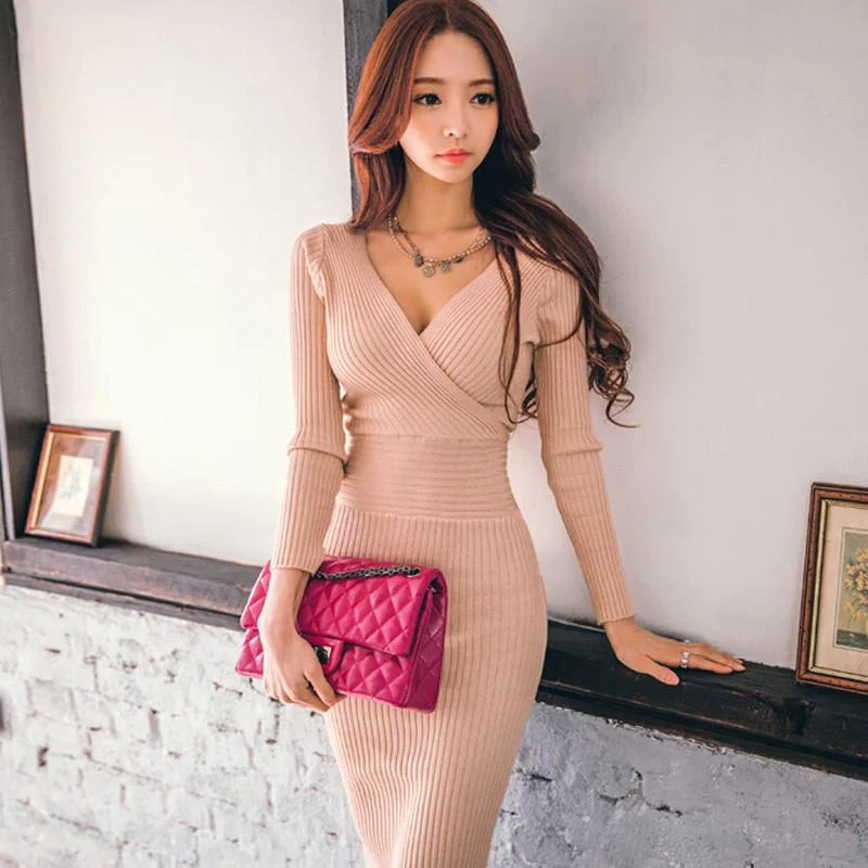 Women's Autumn/Winter Sweater Dress